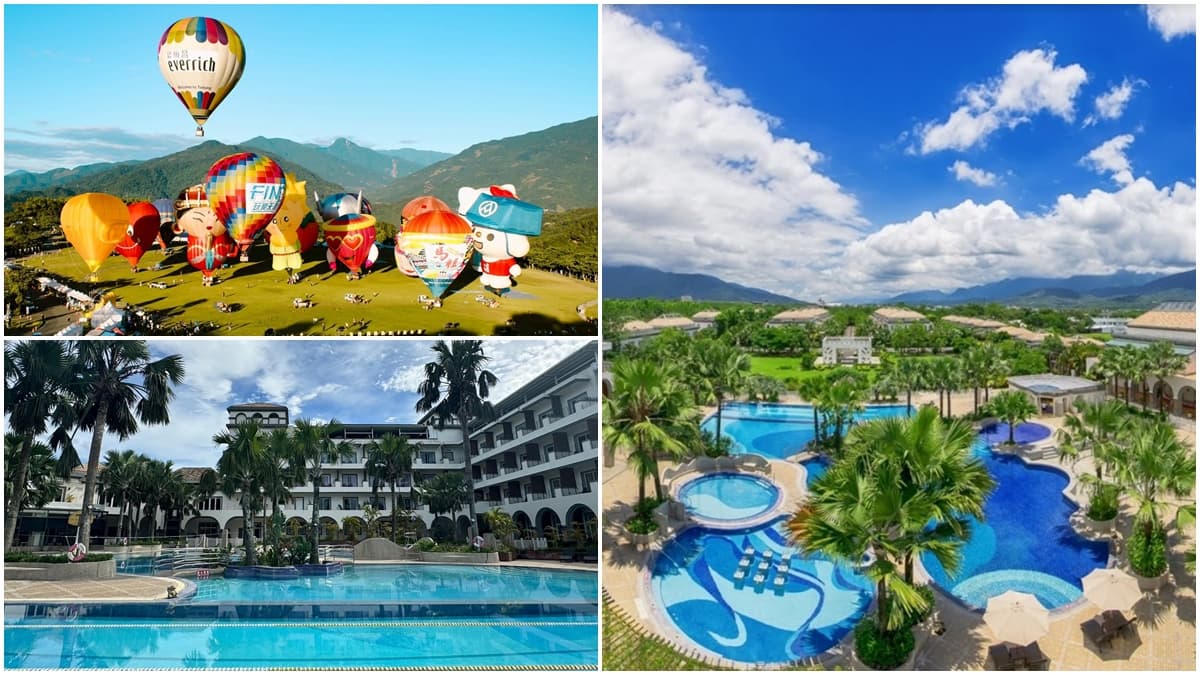 【獨家】每人1250入住度假村！「台東日暉」優惠買２送２賞熱氣球，還可餵動物