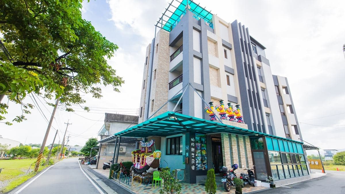「柏月親子民宿」位在宜蘭冬山。（圖片來源：小佳的幻想世界）