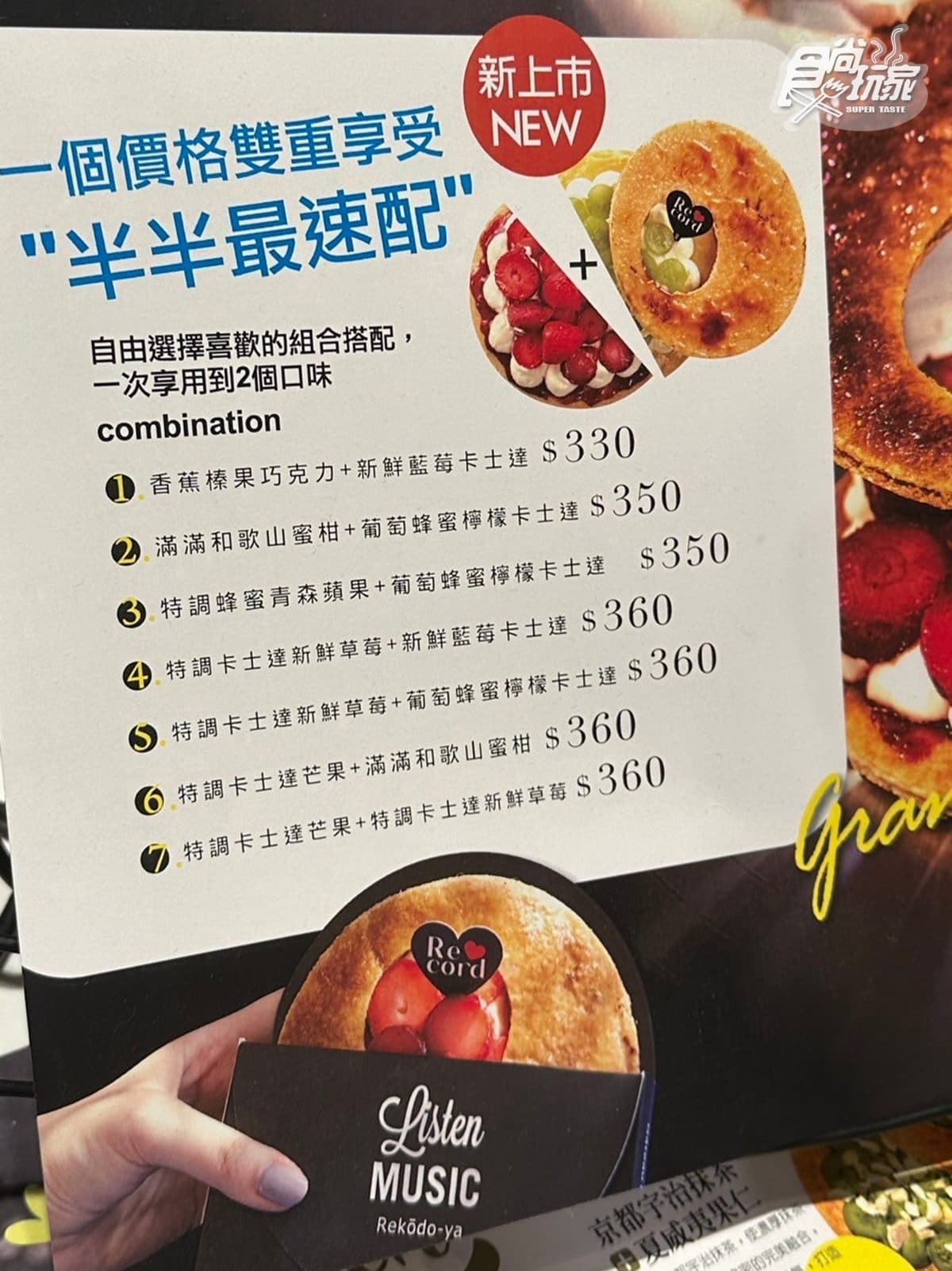 「唱片千層酥」北部獨賣!8種單一口味+7種半半組合,爆餡抹茶草莓超犯規 「唱片千層酥」北部獨賣!8種單一口味+7種半半組合,爆餡抹茶草莓超犯規
