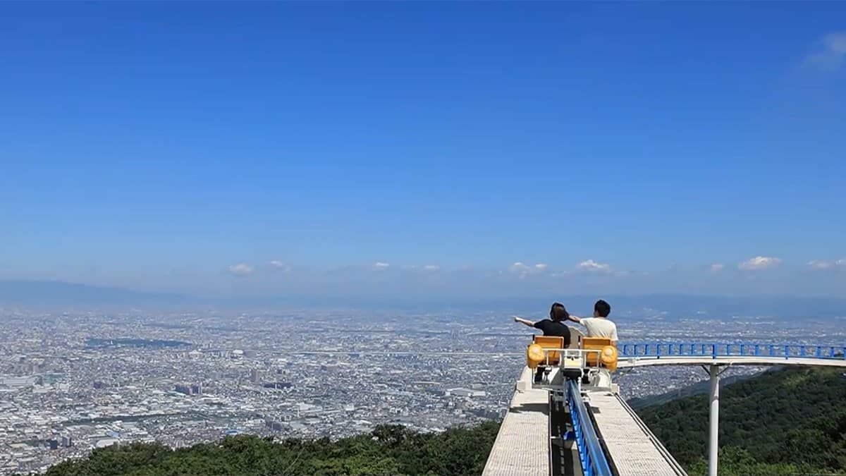 關西隱藏版高空腳踏車！百年遊樂園免費入園，欣賞絕美夕陽、百萬夜景（中獎公布）