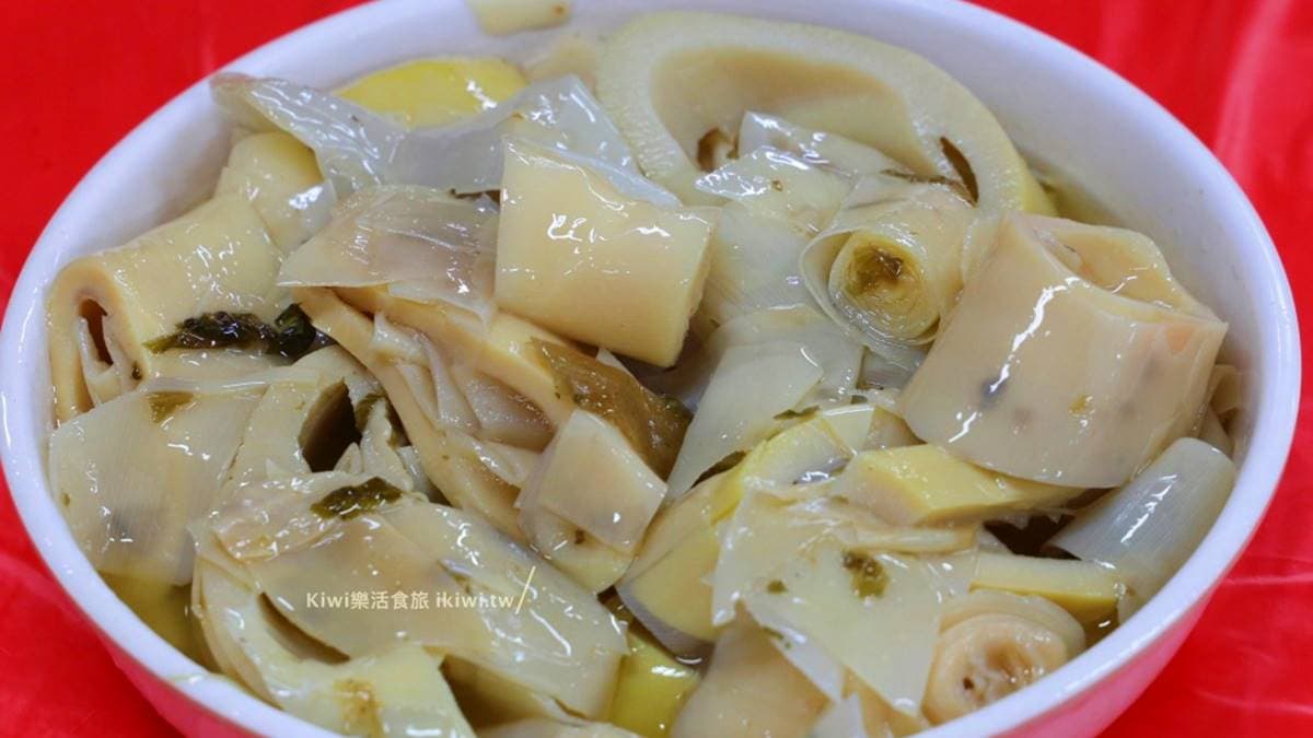 「客家悶筍」推薦必點，從筍子頭到筍子尾都很嫩！（圖片來源：Kiwi樂活食旅）