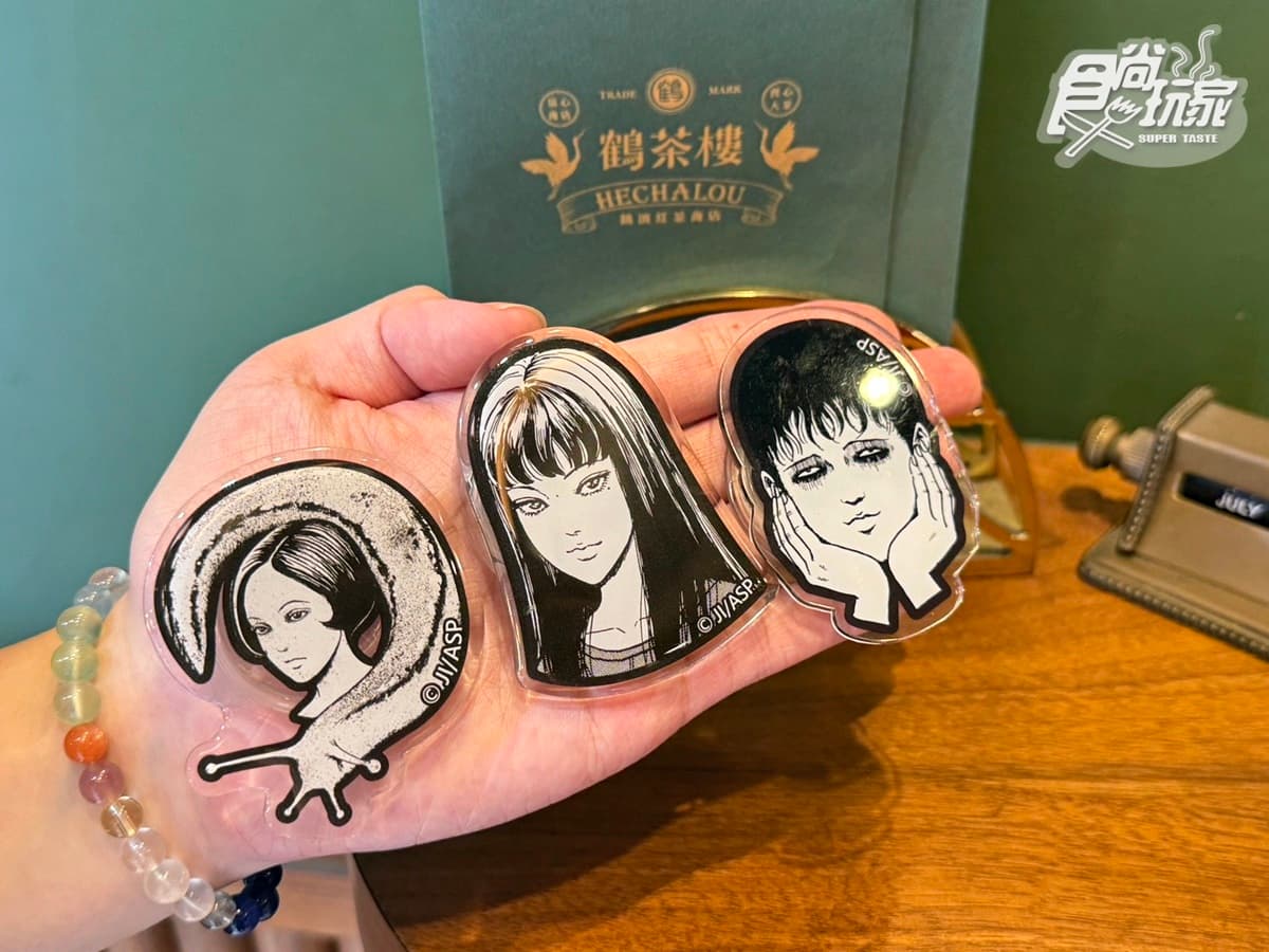 「富江手搖飲」鬼門開喝！鶴茶樓ｘ伊藤潤二驚選集：富江、雙一杯套10周邊