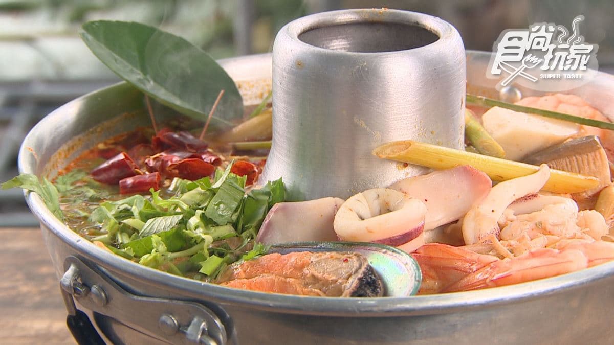 「泰式東蔭功酸辣湯」料給得很多。