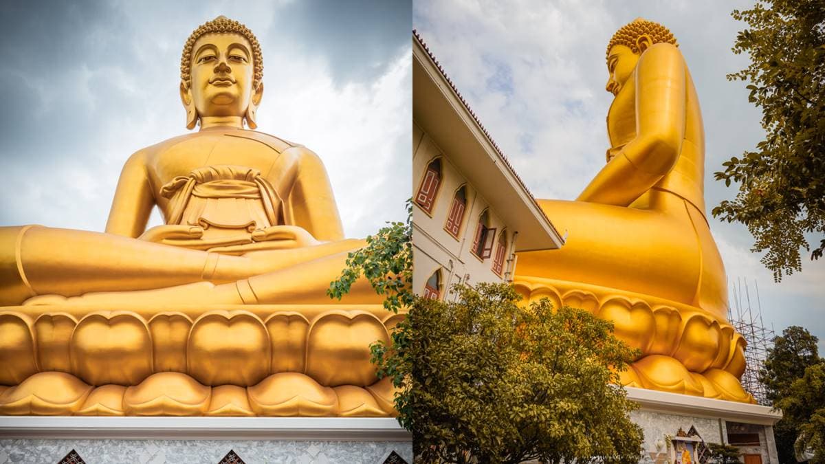 新景點打卡！20層樓高「金色大佛」靜坐，隱藏版碧綠琉璃「最美佛塔」別錯過