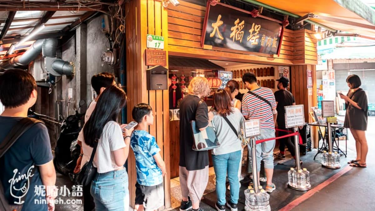 店家隱身在長安西路的窄巷之中。（圖片來源：NICO＆妮喃小語）