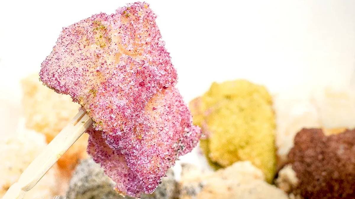 紫地瓜的色彩及口味最吸睛。（圖片來源：卡琳。摸魚兒趣）
