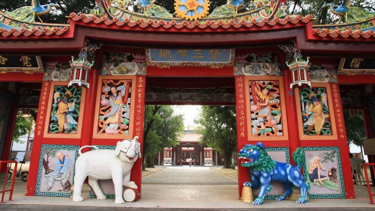 來到開元寺不能錯過的就是優美的裝飾藝術。（圖片來源：台南旅遊網）