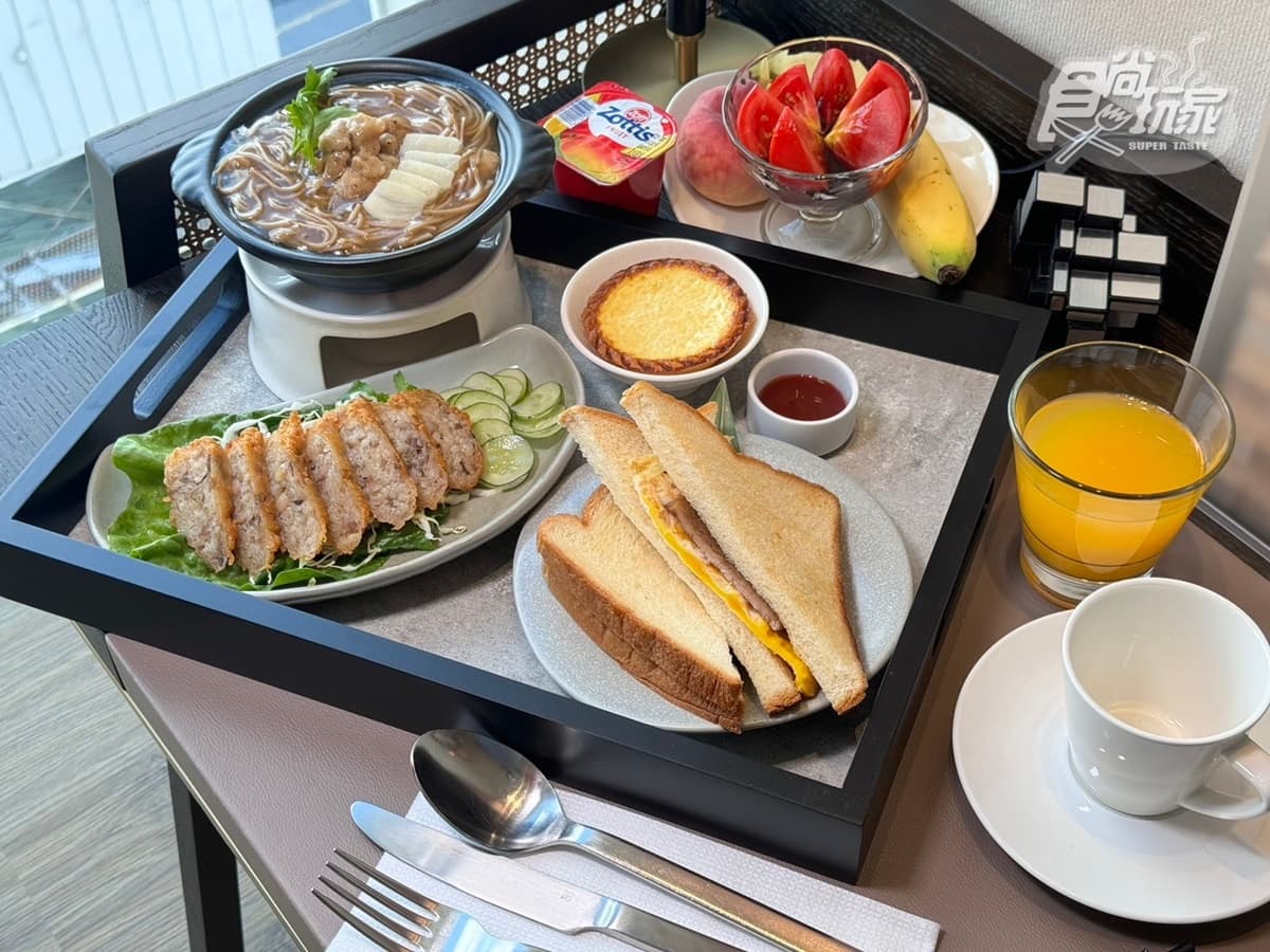 早餐免出房爽嗑老店小吃！高雄最新「貨櫃飯店」開箱，連住含早餐每人免１千３