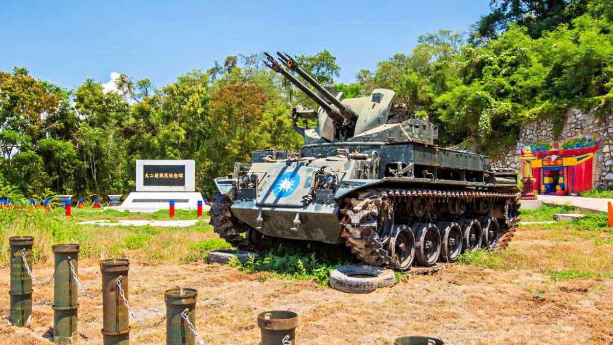 大膽島曾是國軍最前線的前哨站。（圖片來源：金門觀光旅遊網）