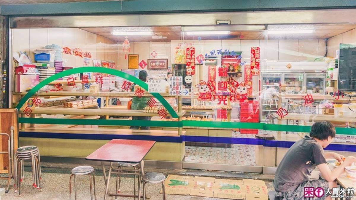 店面低調隱身三重集美市場內。（圖片來源：大胃米粒DAVID&MILLY）