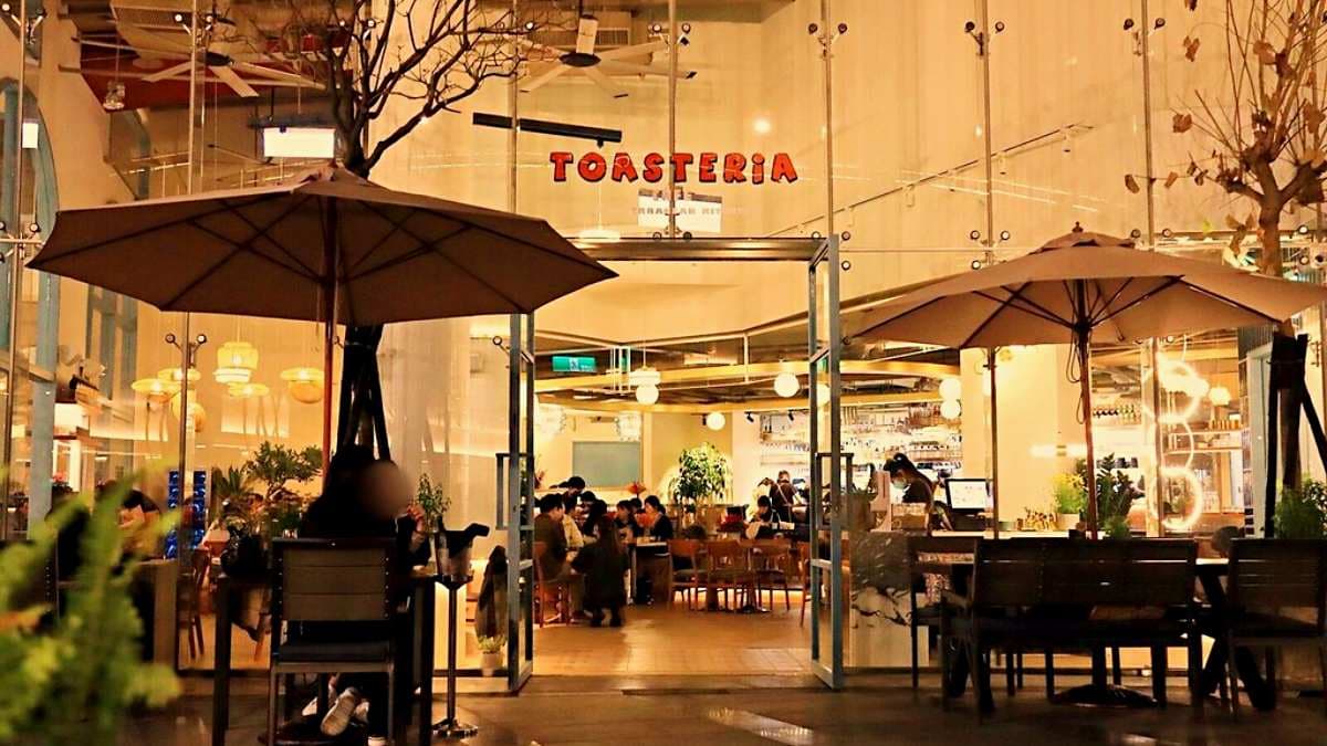 TOASTERiA CAFE吐司利亞位於草悟廣場的B１。（圖片來源：享受生活不無聊。規小孫）