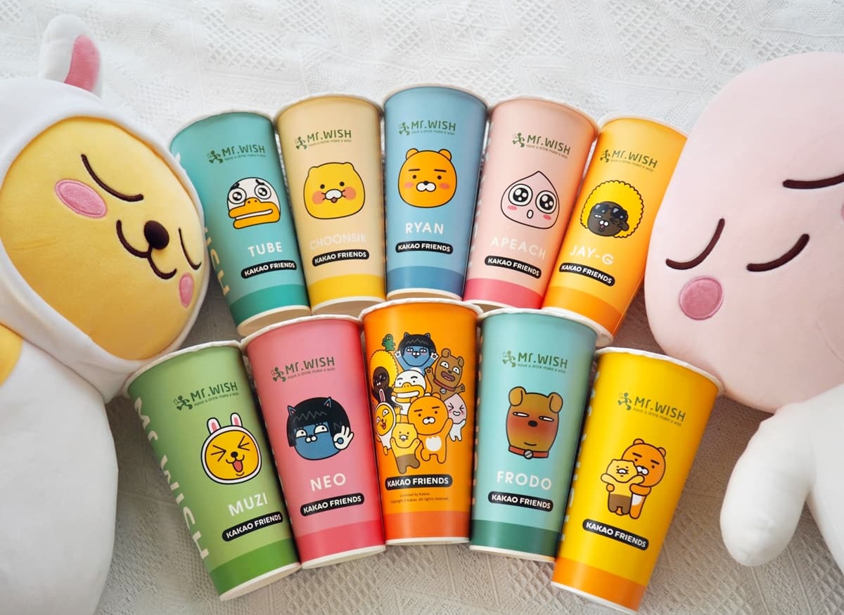 【獨家】萊恩、桃子手搖飲料罐!Mr.Wish送「Kakao Friends保冷袋」,千個免費領 【獨家】萊恩、桃子手搖飲料罐!Mr.Wish送「Kakao Friends保冷袋」,千個免費領