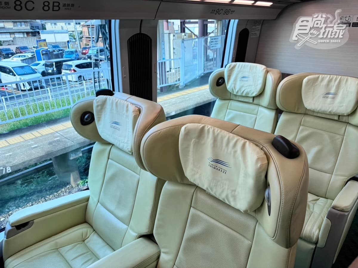 爽搭按摩椅欣賞超大車窗!開箱最強觀光列車,豪華餐車爽嗑松阪牛咖哩 爽搭按摩椅欣賞超大車窗!開箱最強觀光列車,豪華餐車爽嗑松阪牛咖哩