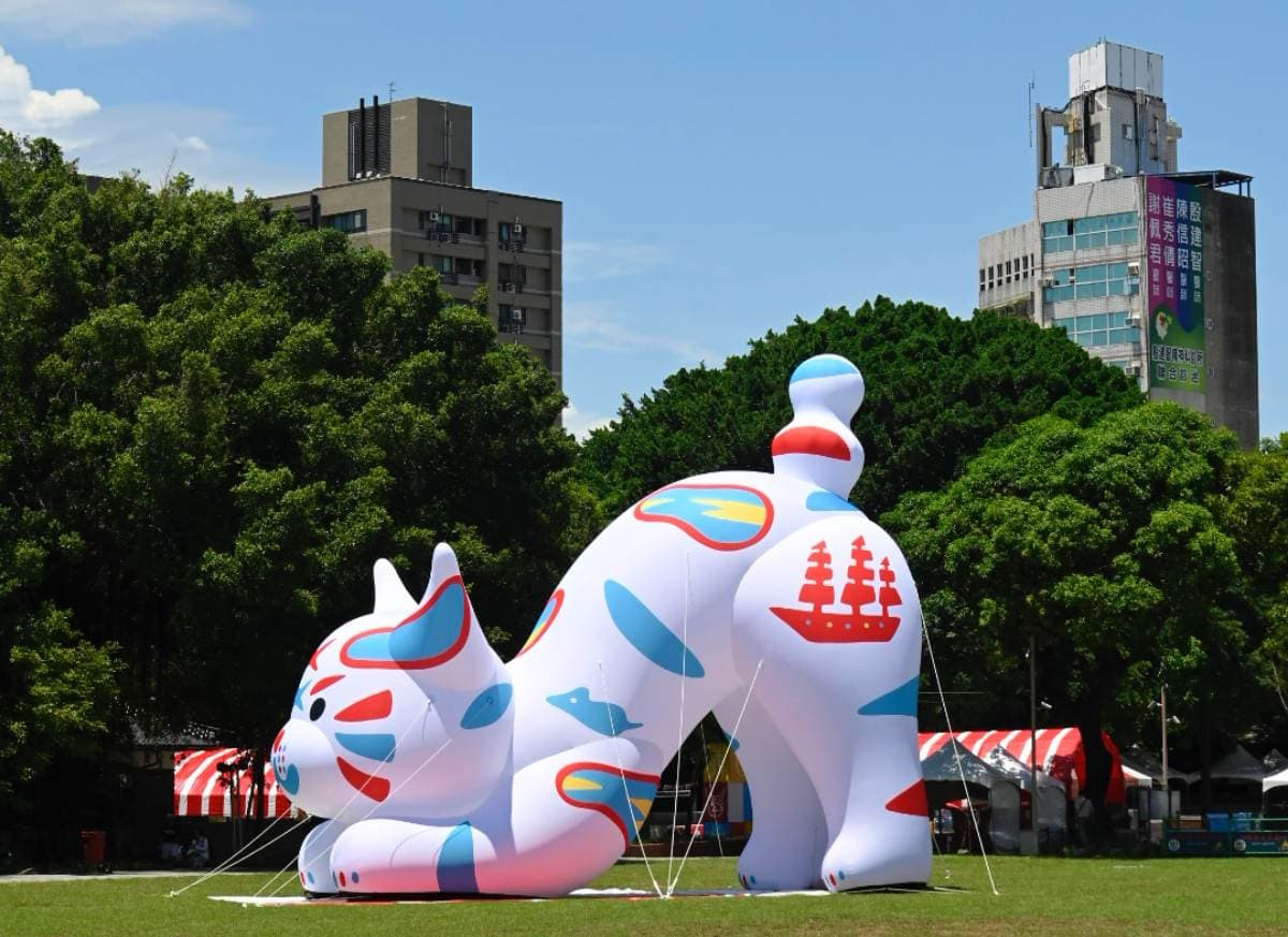 巨萌麒麟尾貓出沒台南!2024文博會3大概念展區、IP品牌、700家攤位免費逛 巨萌麒麟尾貓出沒台南!2024文博會3大概念展區、IP品牌、700家攤位免費逛