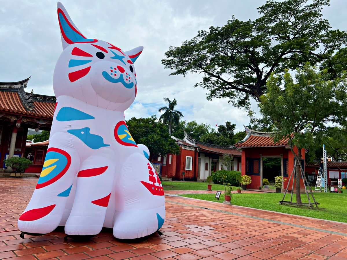 巨萌麒麟尾貓出沒台南!2024文博會3大概念展區、IP品牌、700家攤位免費逛 巨萌麒麟尾貓出沒台南!2024文博會3大概念展區、IP品牌、700家攤位免費逛