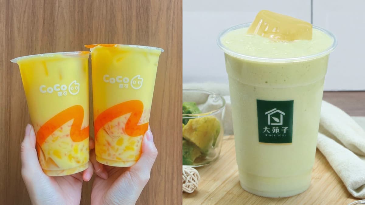 CoCo買一送一、大苑子學生證優惠！２大手搖飲好康，酪梨布丁鮮奶回歸