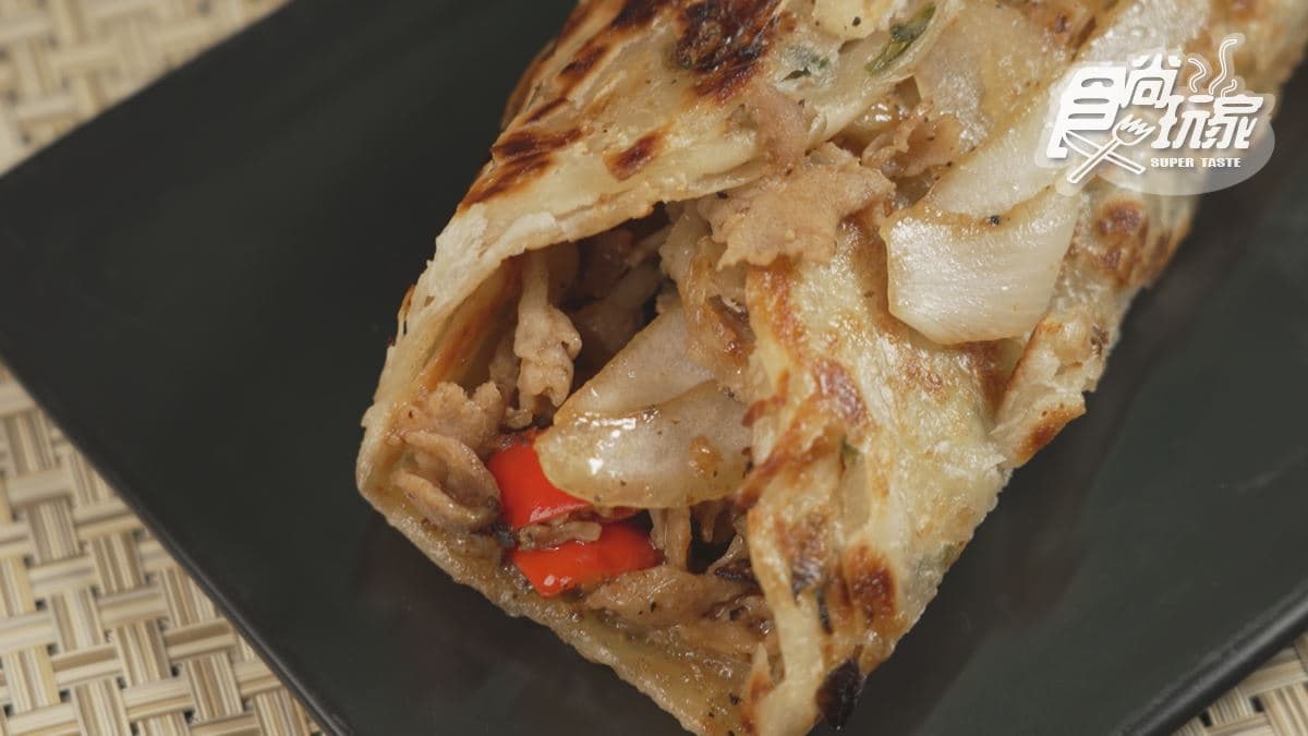 竹記鐵板燒肉捲餅