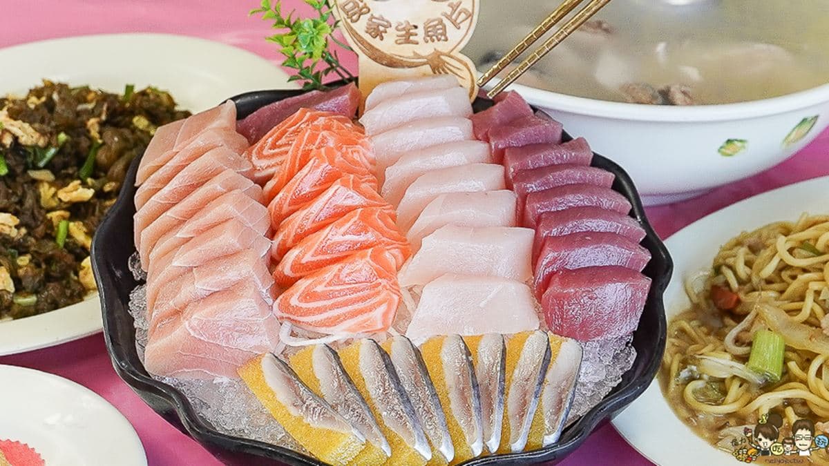 生魚片都帶有厚度，吃起來就很過癮。（圖片來源：跟著尼力吃喝玩樂）
