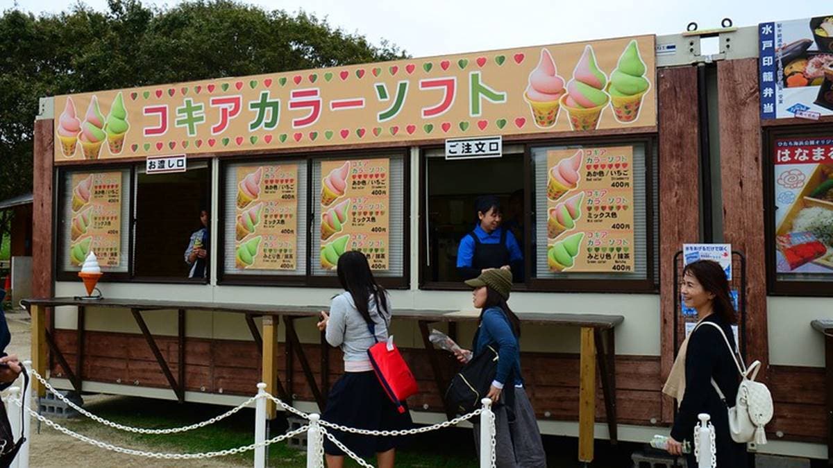 在公園的旁邊還有個小型遊樂園。（圖片來源：Jason's Life）