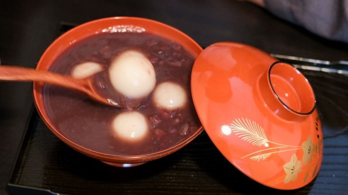 軟綿的紅豆煮得很透徹。（圖片來源：肉依小姐吃什麼）