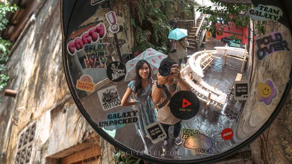 鬼仔巷進駐的店家也都滿文青的，很受當地年輕人喜愛。（圖片來源：Pengu Travel）