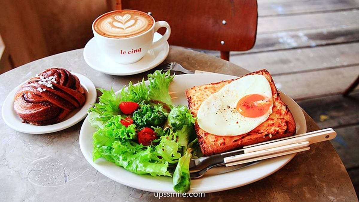 菜單也有提供早午餐輕食。（圖片來源：Upssmile向上的微笑萍子 旅食設影）