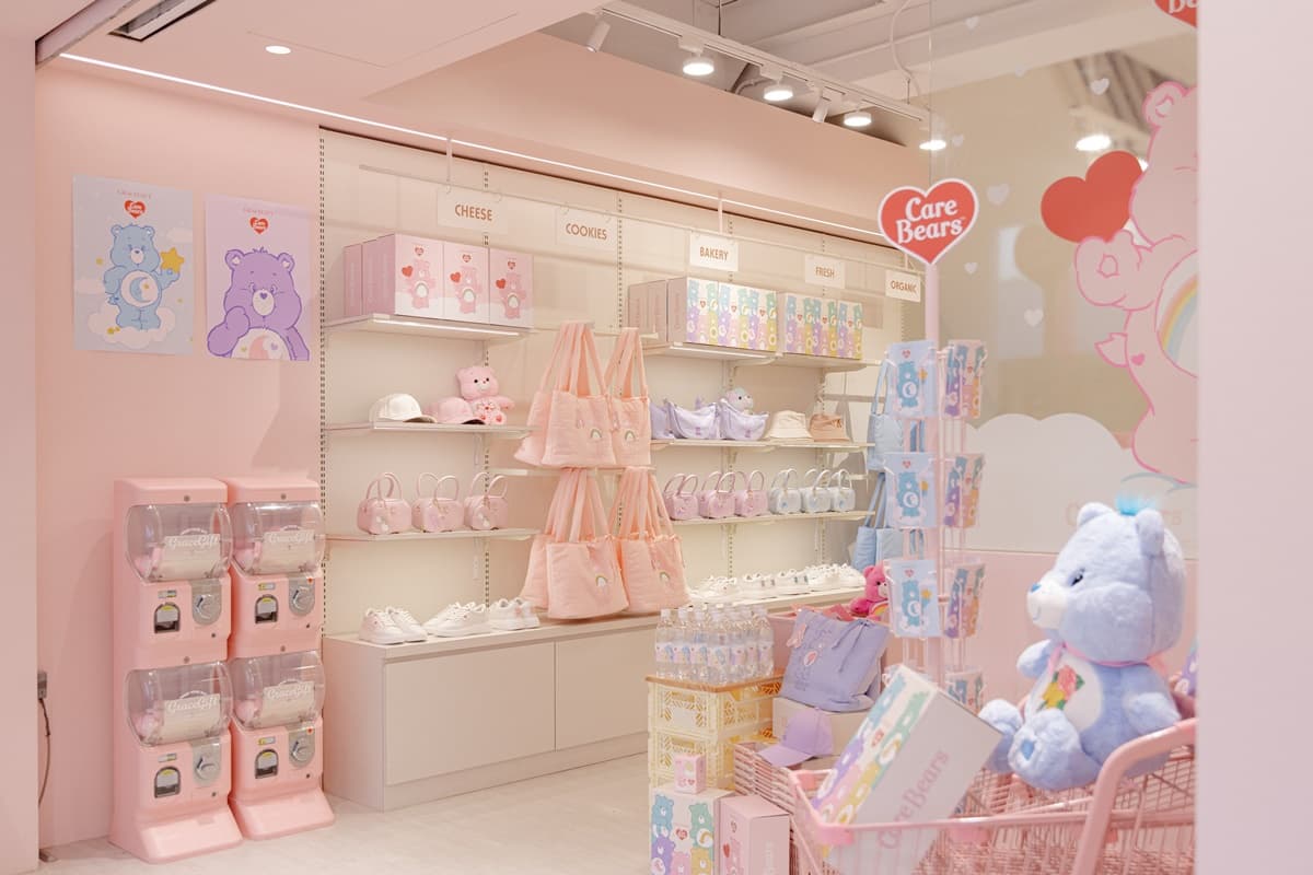 全台首間「彩虹熊粉紅小屋」在西門!Care Bears專賣店:巨大盒裝、送襪子盲盒 全台首間「彩虹熊粉紅小屋」在西門!Care Bears專賣店:巨大盒裝、送襪子盲盒