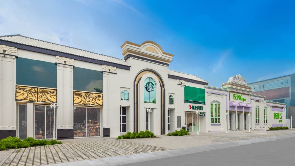 7-11、康是美、星巴克、21世紀等等一次逛。（圖片來源：統一集團）