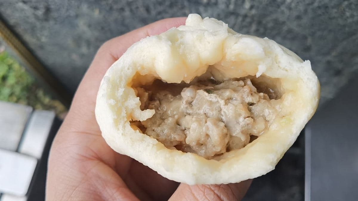 裡頭的鮮肉內餡很飽滿，調味不會太油膩。（圖片來源：DARREN蘋果樹旅遊玩樂誌）