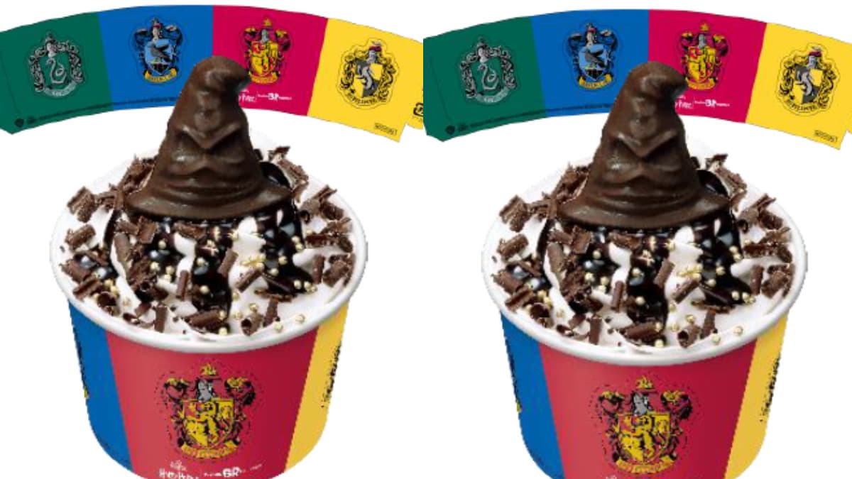 「31冰淇淋x哈利波特」台灣首登場!4大魔法學院奶茶冰淇淋、分類帽聖代 「31冰淇淋x哈利波特」台灣首登場!4大魔法學院奶茶冰淇淋、分類帽聖代