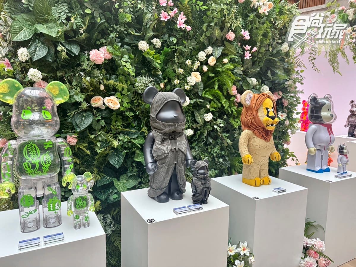庫柏力克熊到台北了!《BE@RBRICK世界巡展3》115件獨家設計款、快閃店免費逛 庫柏力克熊到台北了!《BE@RBRICK世界巡展3》115件獨家設計款、快閃店免費逛