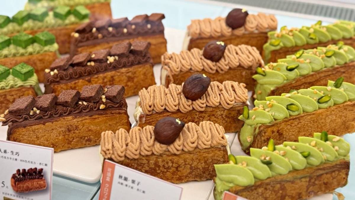 店內提供超過30種口味的可頌任你選。（圖片來源：愛麗絲的吃不停人生）