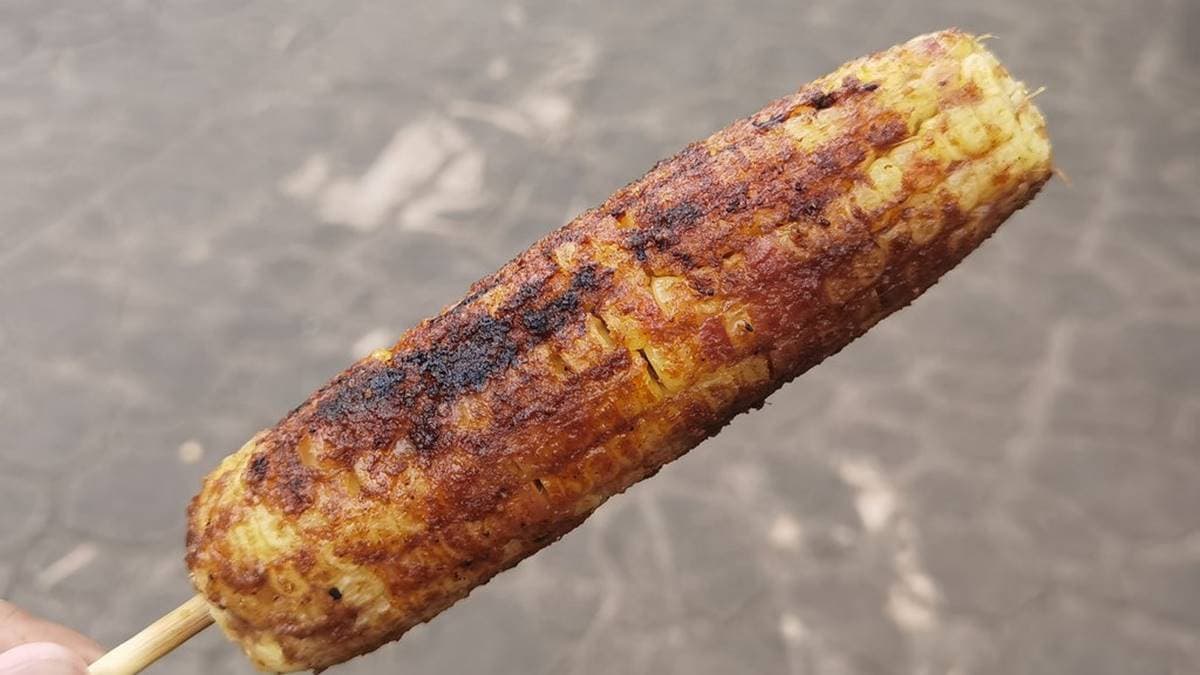 碳烤石頭玉米