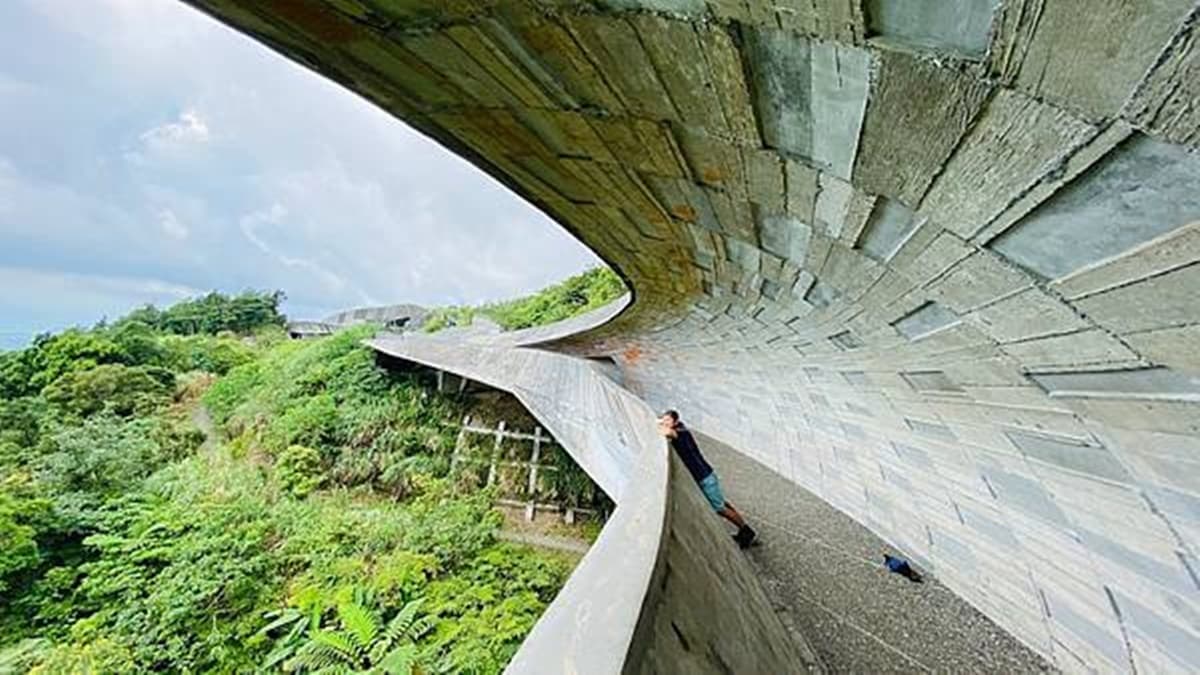 打開超廣角模式就能拍出霸氣美照。（圖片來源：大海愛上藍天旅遊日記分享）