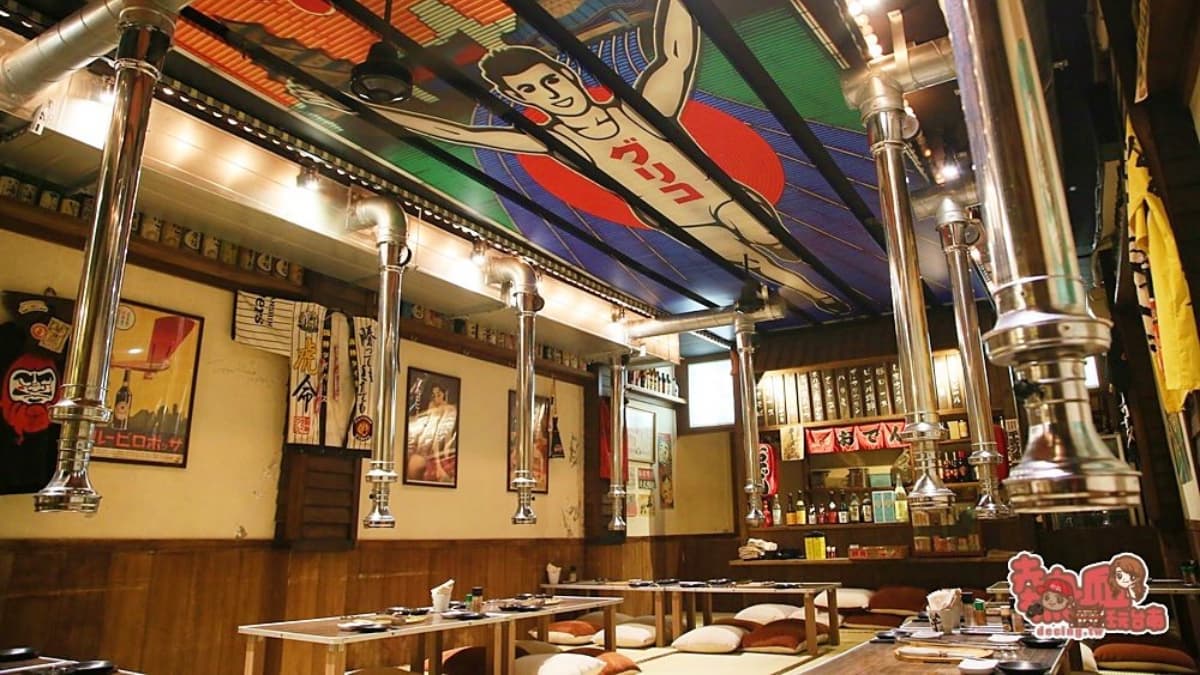店家把「固力果跑跑人」搬進來店內，成為台南另類打卡新地標。（圖片來源：熱血玩台南。跳躍新世界）