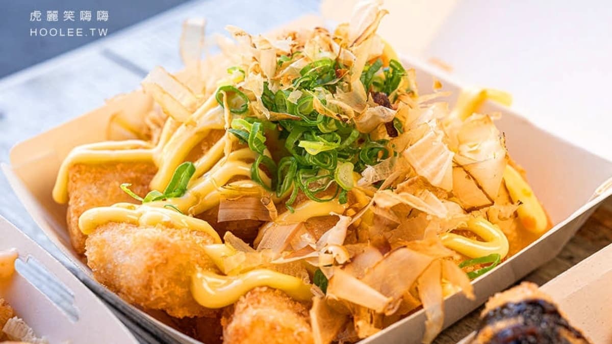 鹹口味推薦「金沙鹹蛋黃蘿蔔糕」，滋味鹹甜唰嘴。（圖片來源：虎麗笑嗨嗨）