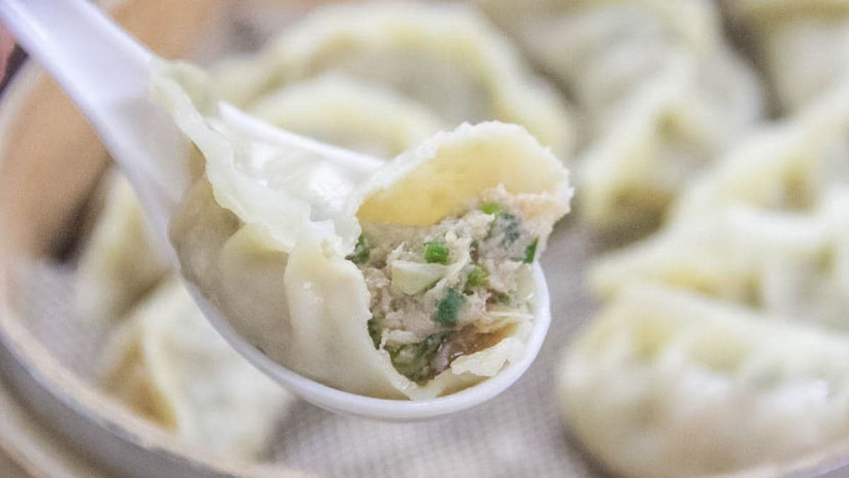 裡頭肉餡好飽滿，充滿豬肉湯汁。（圖片來源：13‘s幸福食光-旅遊美食部落格）