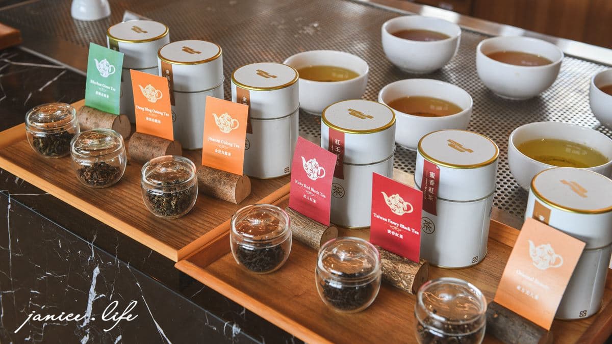 「福爾摩沙茶館」有提供用餐，包含有飲品、蛋糕、下午茶、茶點等。（圖片來源：潔妮食旅生活）
