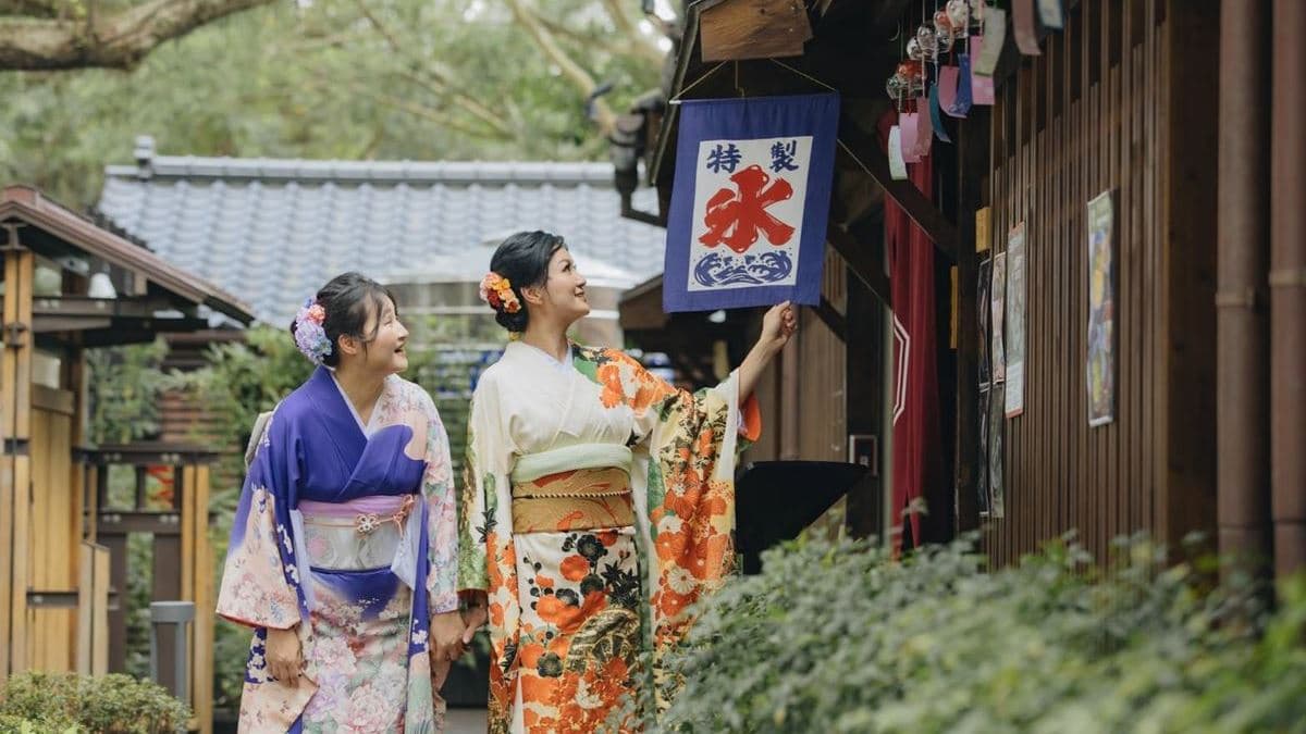 穿上和服很適合拍美照。（圖片來源：山玥雲和服體驗）