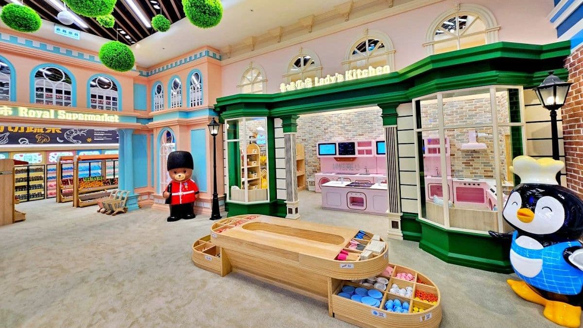 仿真超市區、廚房區玩具也都超多！（圖片提供：Yuki's Life）