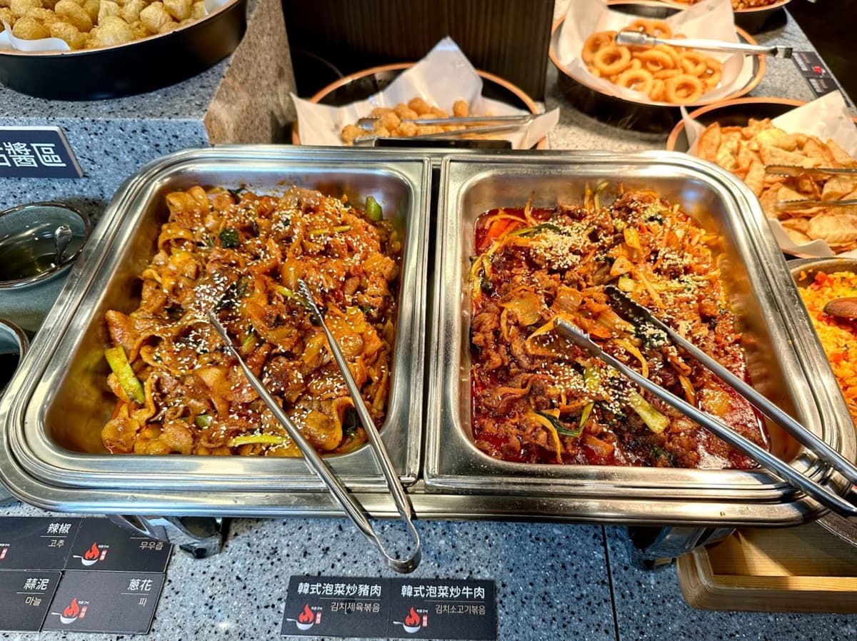 399元韓式吃到飽!超過60款韓式料理、炒雞火鍋、炸物任吃,還能DIY炸雞拌飯 399元韓式吃到飽!超過60款韓式料理、炒雞火鍋、炸物任吃,還能DIY炸雞拌飯