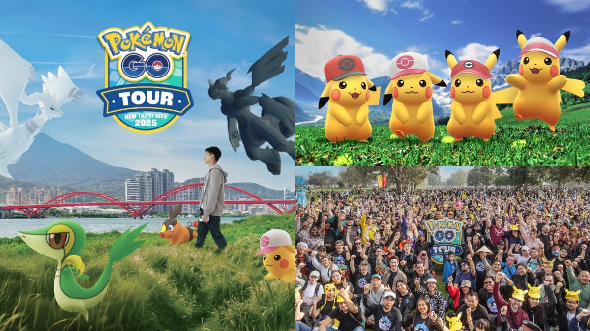 「Pokémon GO Tour」2月登陸新北!開抓限定版寶可夢,捷運站有免費任務
