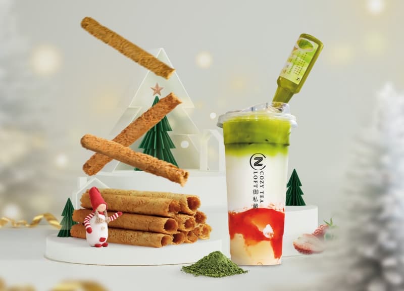 周董最愛手搖飲先喝！麥吉首創「烤蛋白霜咖啡奶茶」，大巨蛋聖誕飲買一送一（中獎公布）