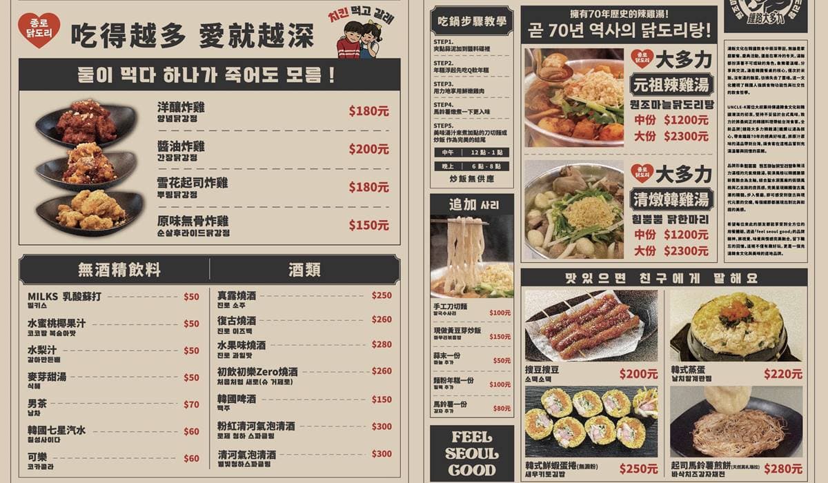全台第1家「韓式辣雞湯」!75元起泡菜、涼拌菜無限續,限時2天半價快衝 全台第1家「韓式辣雞湯」!75元起泡菜、涼拌菜無限續,限時2天半價快衝