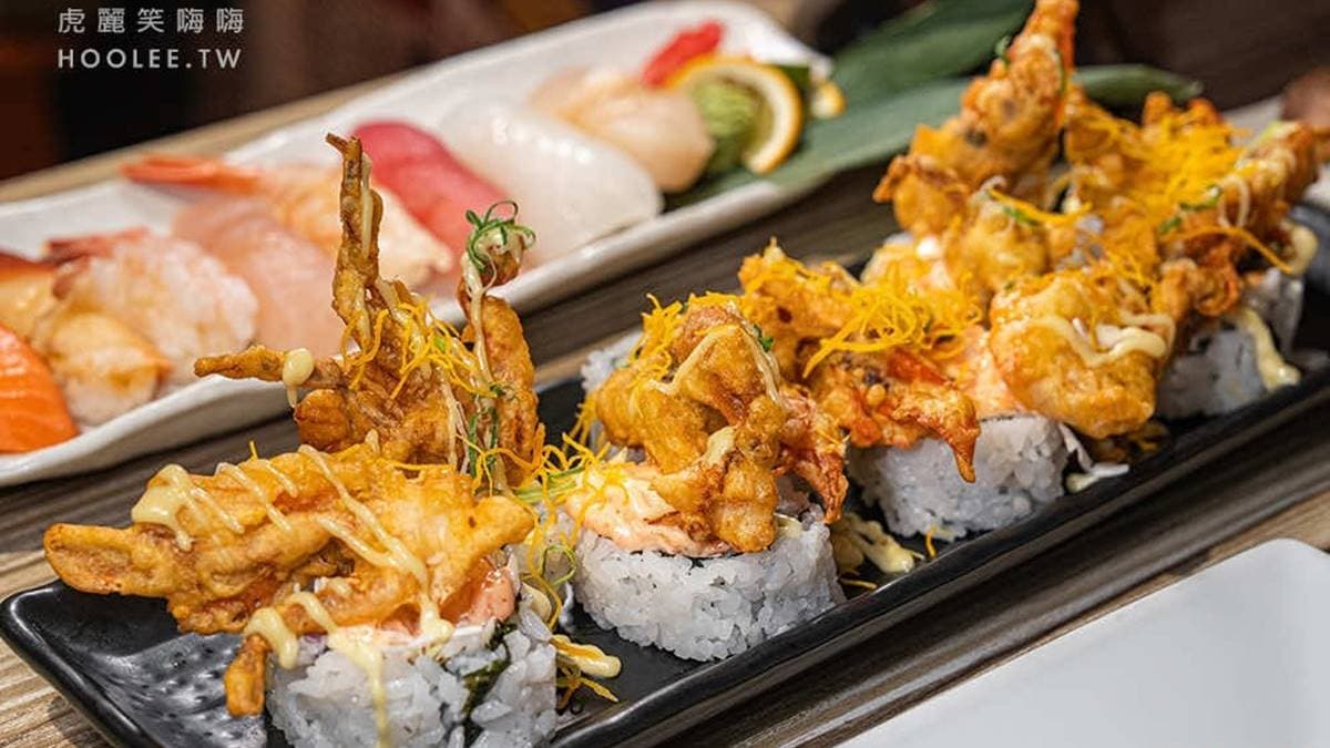 菜單提供各種壽司、生魚片、丼飯、燒烤等料理。（圖片提供：虎麗笑嗨嗨）