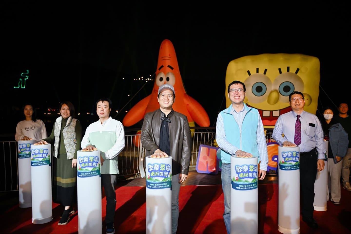 12月限定！新竹市「歡樂草湖．繽紛派對」熱烈進行中，300秒璀璨煙火秀點亮夜空