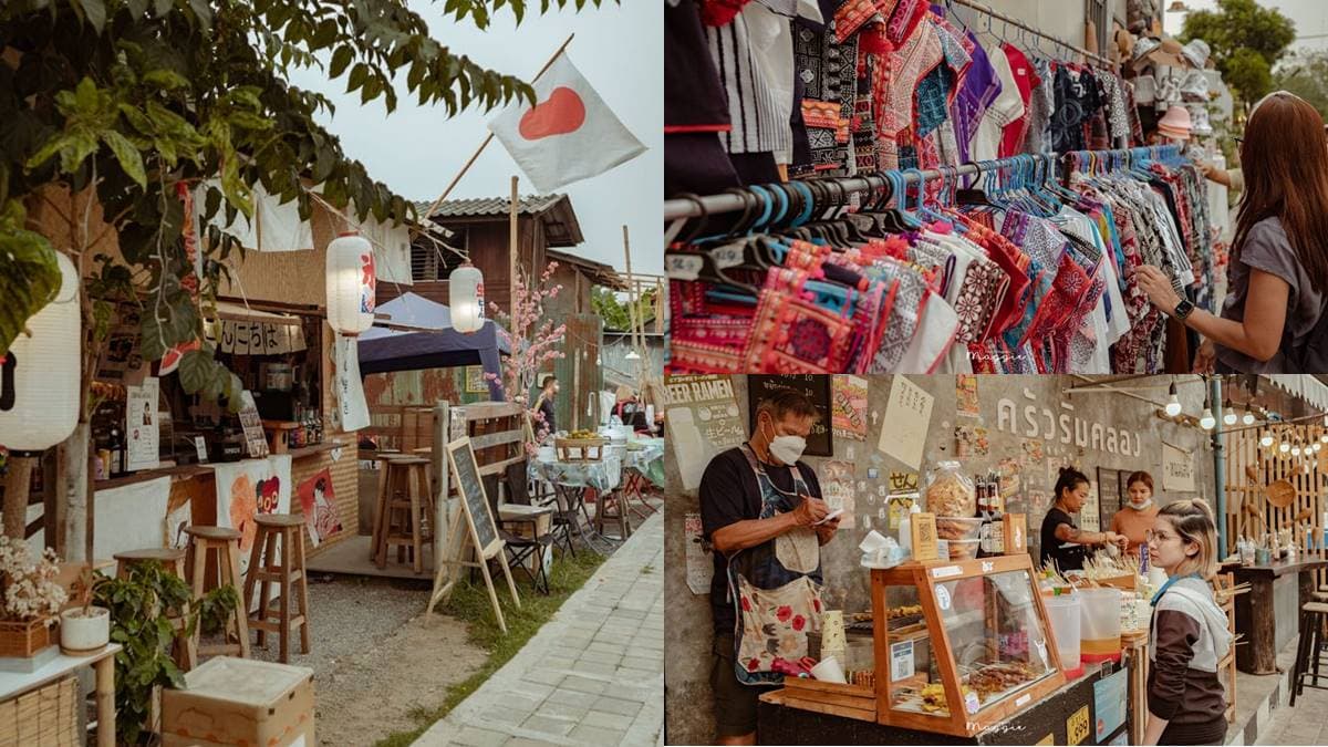 泰國新打卡熱點!來逛「清邁版小樽運河」市集,日系街屋、小店越夜越熱鬧 泰國新打卡熱點!來逛「清邁版小樽運河」市集,日系街屋、小店越夜越熱鬧