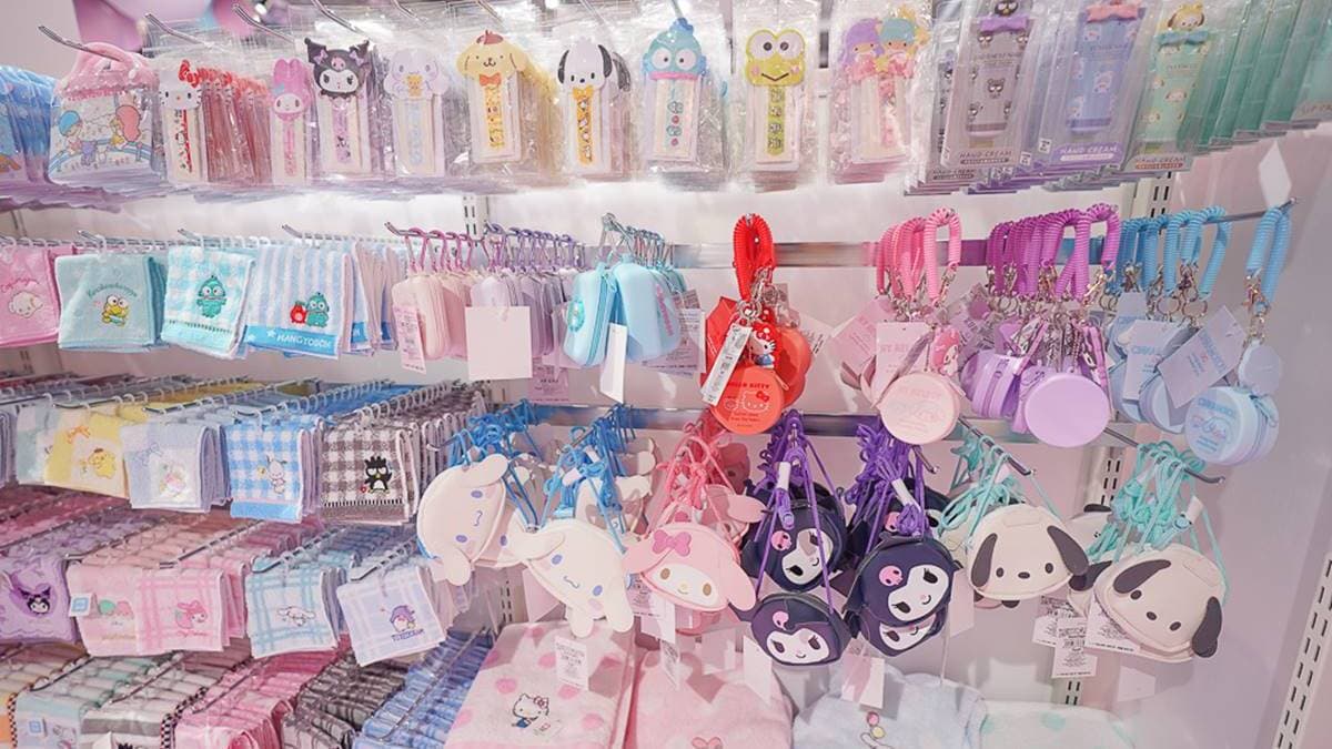 三麗鷗周邊商品選擇多到買不完。（圖片來源：緹雅瑪美食旅遊趣）