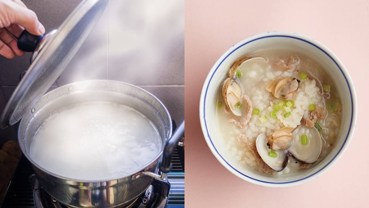 天冷吃粥啦!「台菜教母」一鍋煮減醣蛤蜊粥,糖尿病友也能放心吃