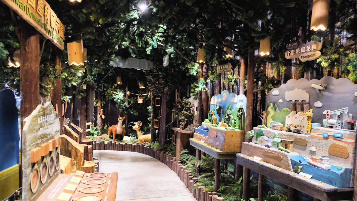 現場除了教育展示外，也有免費遊戲區可玩樂。（圖片來源：觀景窗看世界。美麗無限）